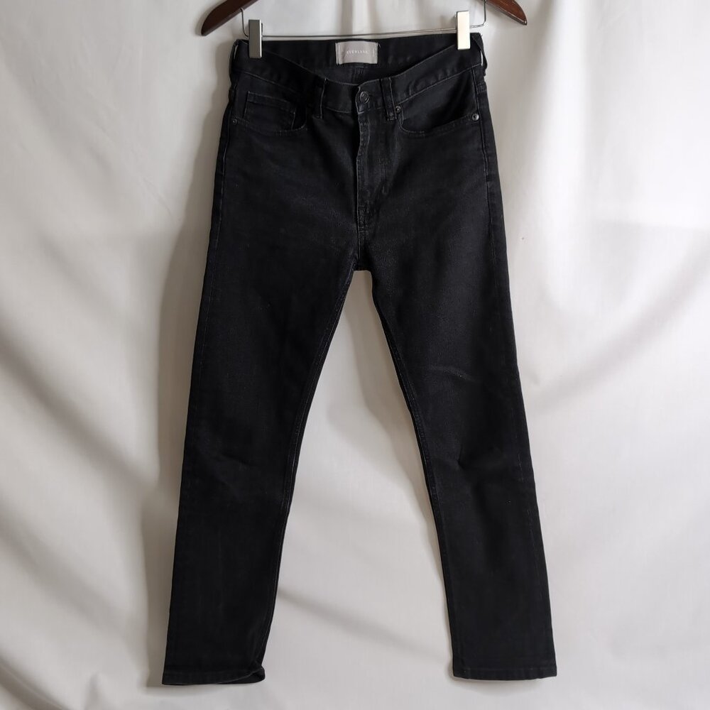 Everlane Women's Black Denim Jeans Regular Fit, Size 24